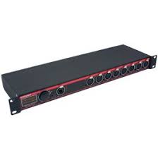 PATCH - RACK DMX - Node Swisson XND-8R5 -  Splitter Dmx/Rdm