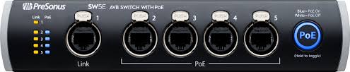 PRESONUS - SW5E - AVB Switch Ethernet - POE - 5 ports