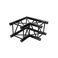 ASD -  ASC3022 - Raccord Rectangle Angle 2D 90° - Noir