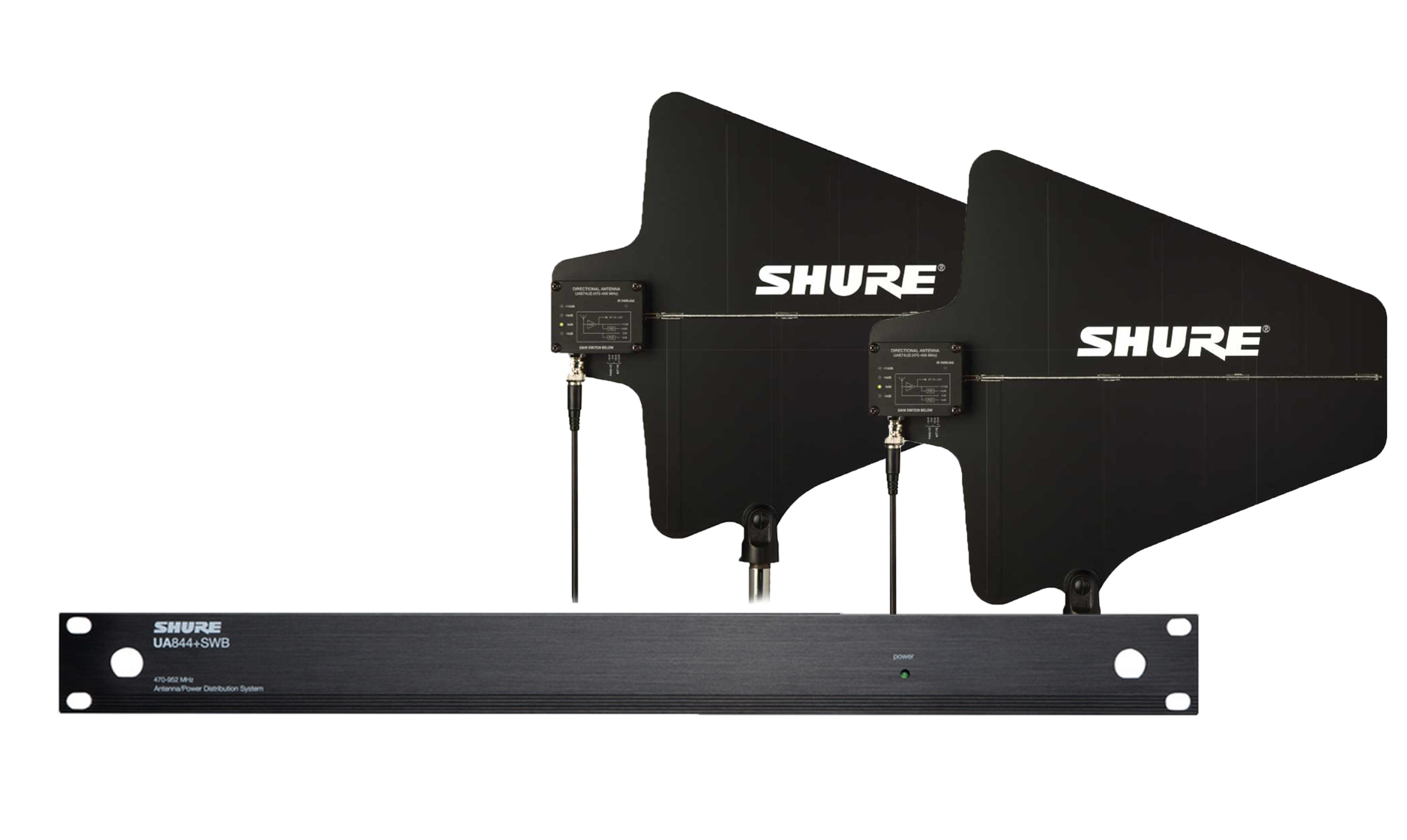 SHURE - UA844 + SWB - Combineur d'Antennes