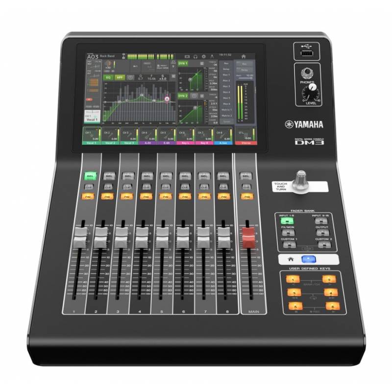 YAMAHA - DM3 - Console de Mixage Numérique - Dante