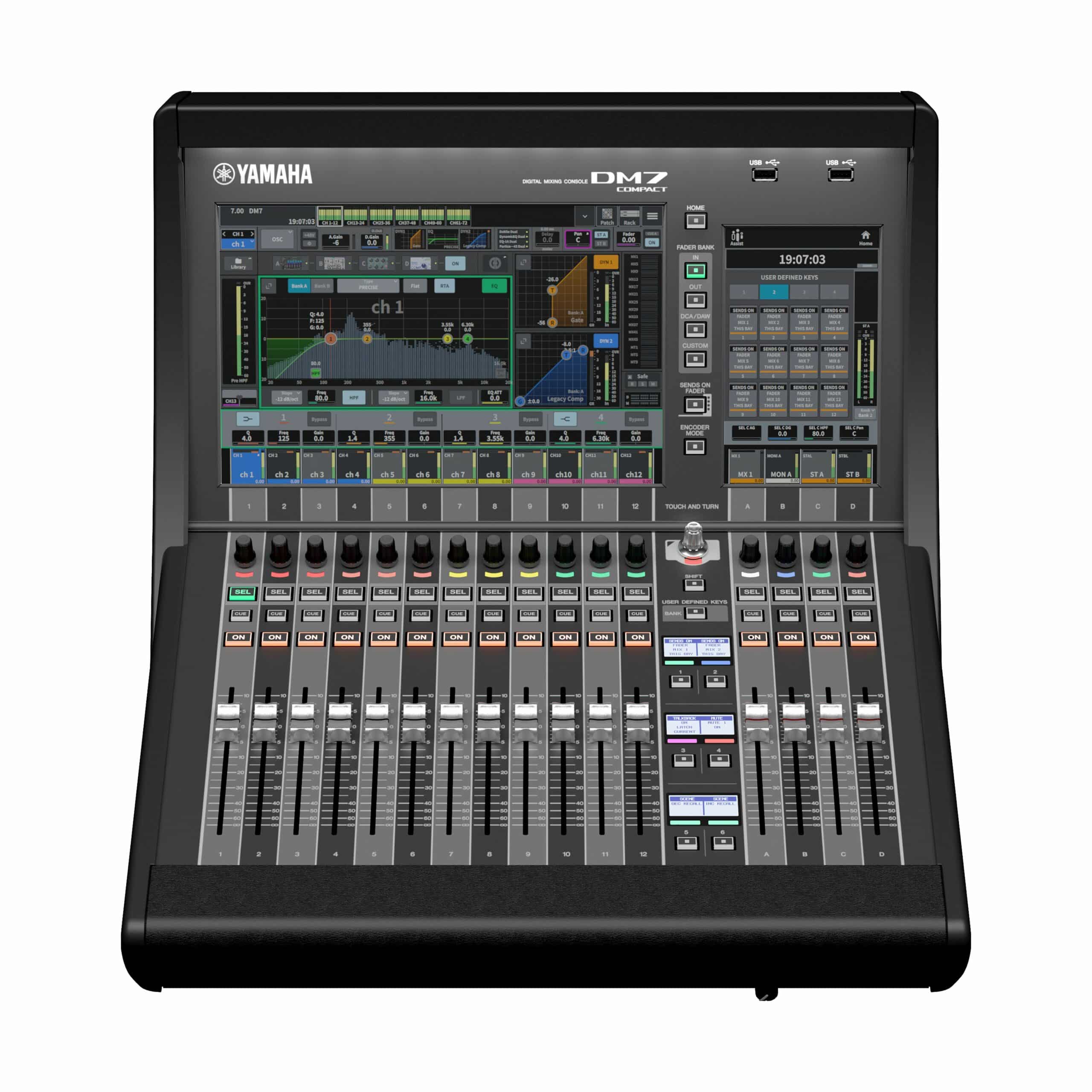 YAMAHA - DM7 Compact - Console de mixage numérique