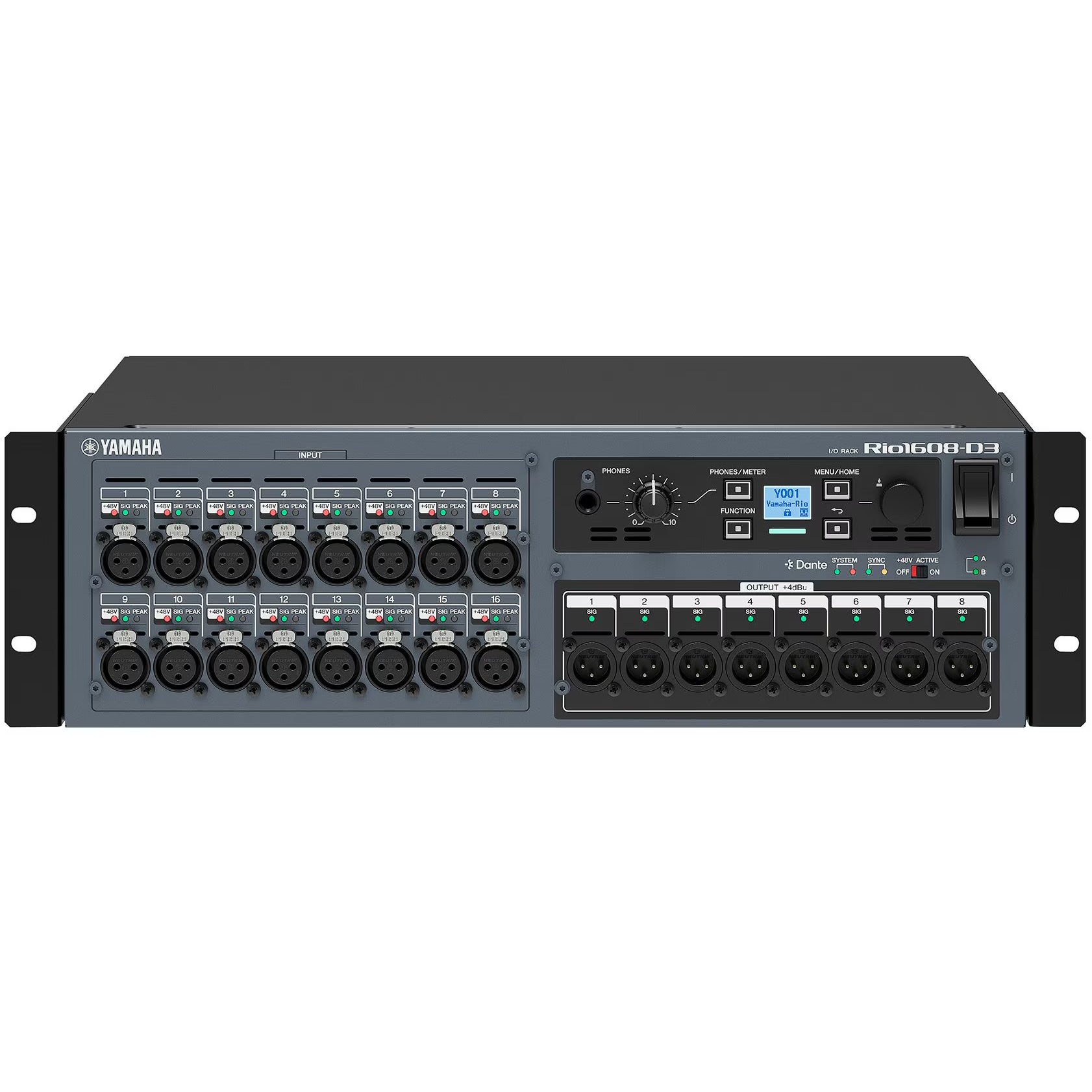 YAMAHA - RIO1608 D3- Boitier de Scène - 16xIN - 8xOUT