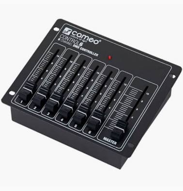CAMÉO - CONTROL 6 - Dmx Controller - 1 Univers - 1 Sortie Dmx 3Pts