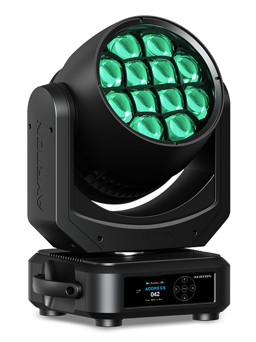 AYRTON - NANDO 502 WASH - Lyre Led RGB-L - 12 x 1000 l - 3.5 ° to 53 °