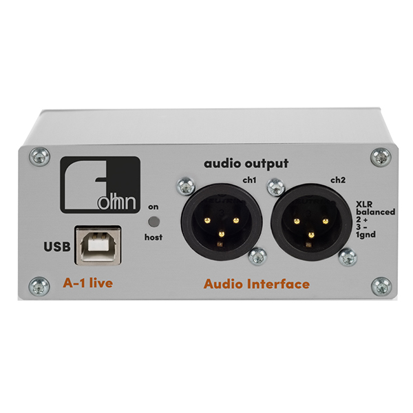 FOHHN-  A-1 Live - Carte Son - USB / 2 XLR