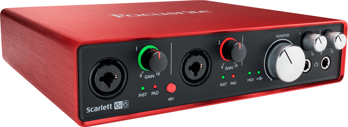 FOCUSRITE - SCARLETT 6I6 - Carte Son