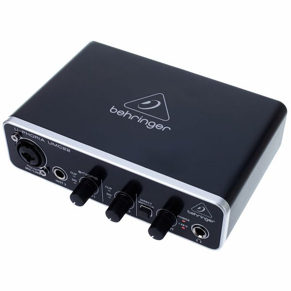 BEHRINGER - UMC22 - Carte Son - XLR IN / JACK OUT