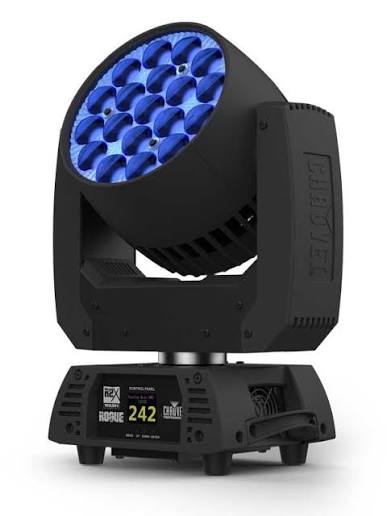 CHAUVET - ROGUE R2X WASH - Lyre Led RGBW - 19x25w - 7.3° > 64.3°