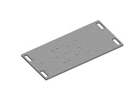 ASD - EML1000x500 - Embase Lourde Rectangle - Alu 58Kg
