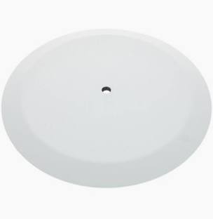K&M - Embase ronde - 8Kg - Blanche