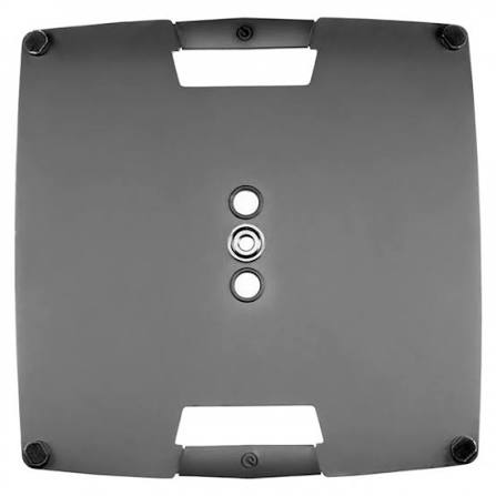 GRAVITY - GXSP1075 - Embase Carrée - 12,35 Kg - Noire