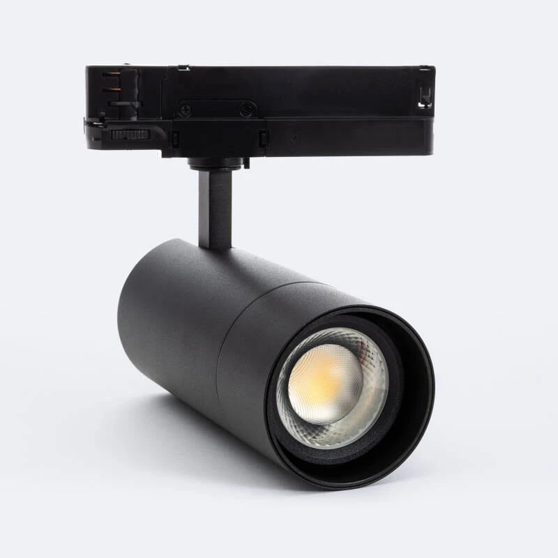 Location Spot led rail noir - 35W - CCT -Zoom - 20° / 60° - 3000lm - Triphasique
