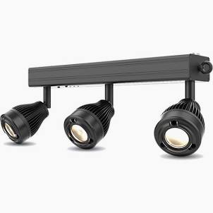 CHAUVET - EZBAR - Projecteur Architectural 3 spots orientables - Led sur Batterie - 3x5w - 4000K - 5°