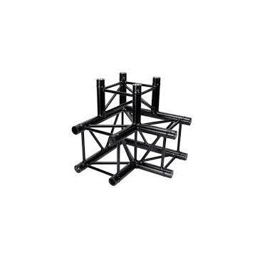 ASD - ASC3031 - Raccord Rectangle 3 départs 3D - Noir