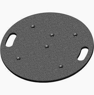 ASD - EML 50 - Embase légère - Noir 15kg