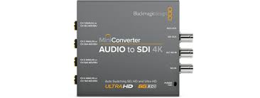 BLACKMAGIC - AUDIO TO SDI - Convertisseur