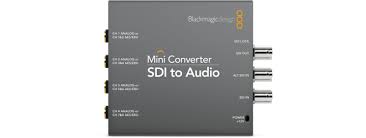 BLACKMAGIC - SDI TO AUDIO - Convertisseur
